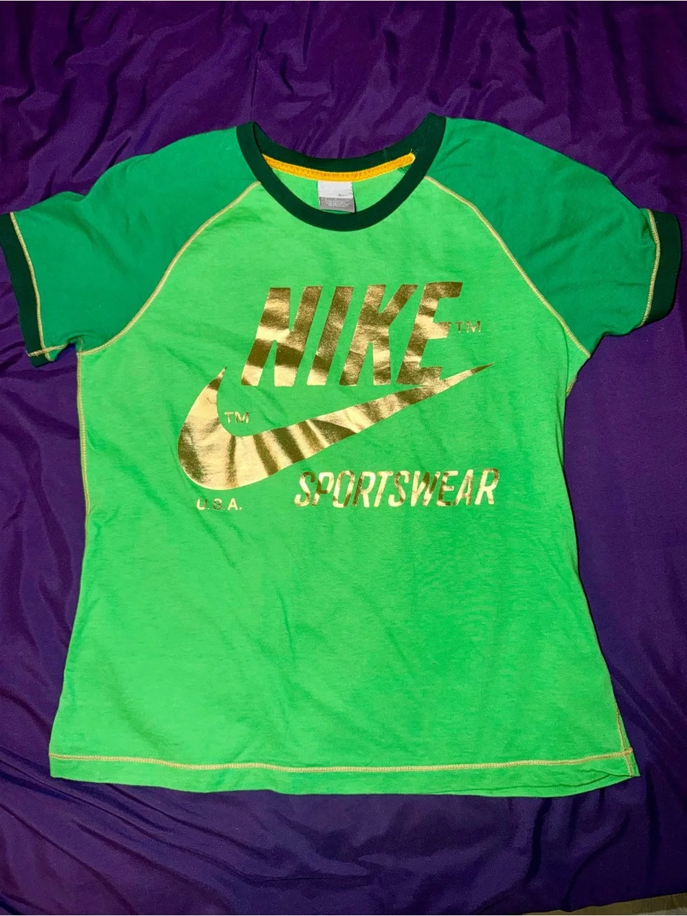 Vintage Retro Nike Baby Tee
